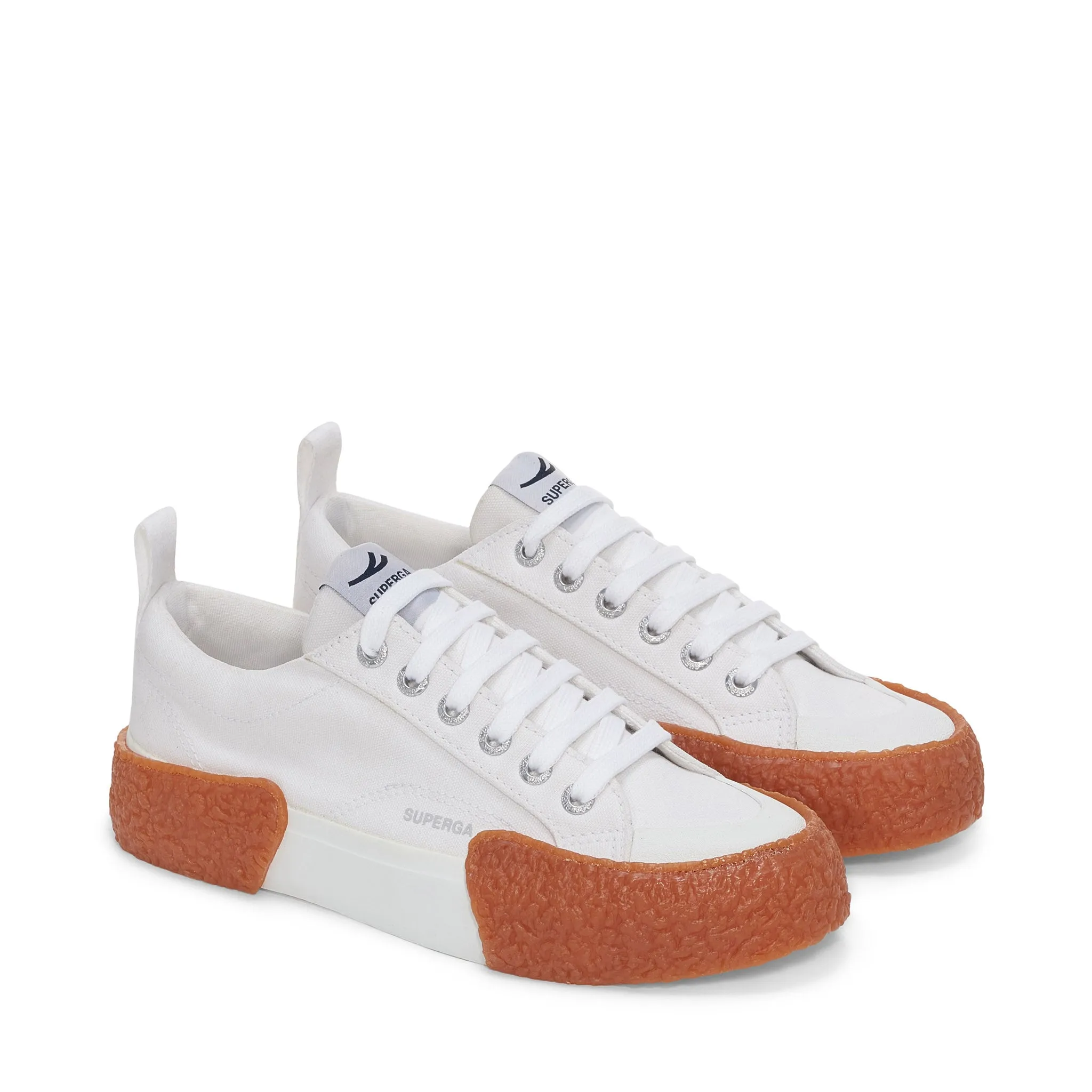 2660 Stripe Big Bumpers Sneakers - White Gum