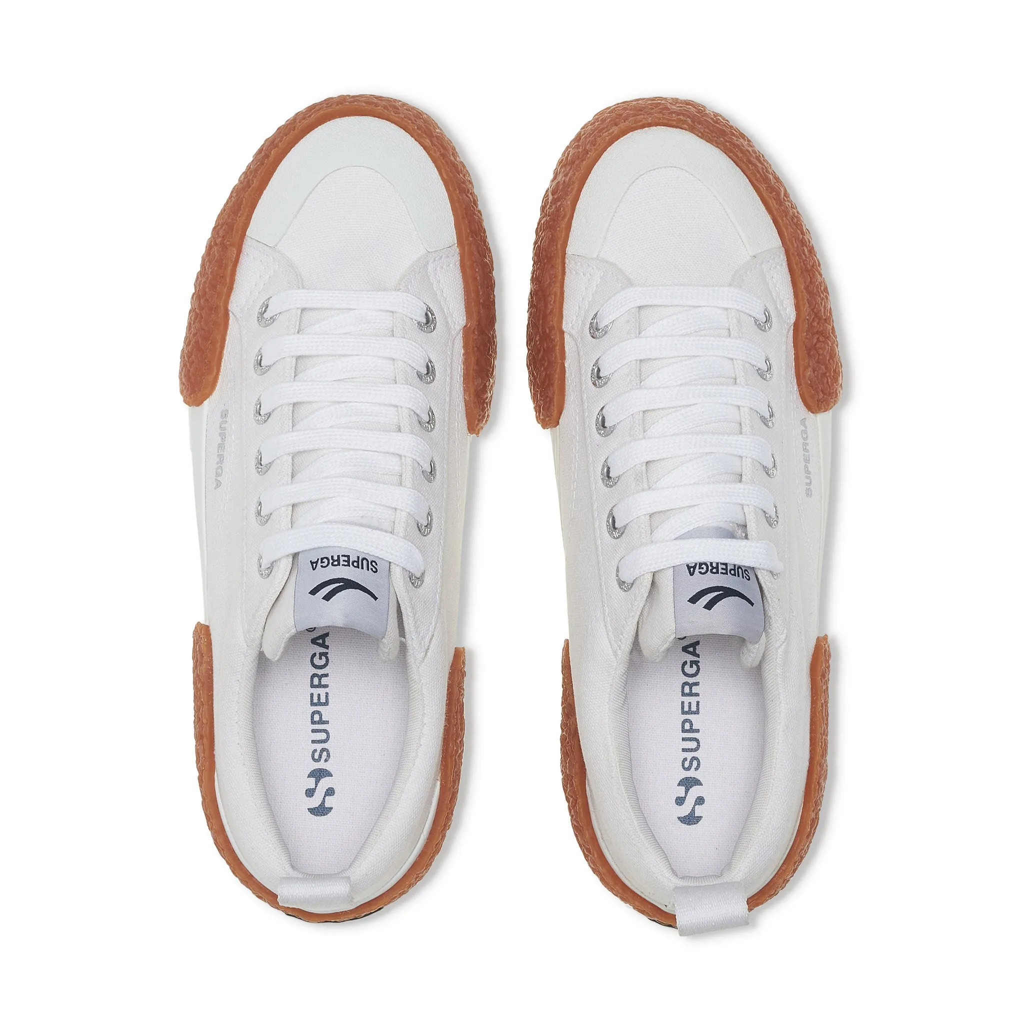 2660 Stripe Big Bumpers Sneakers - White Gum