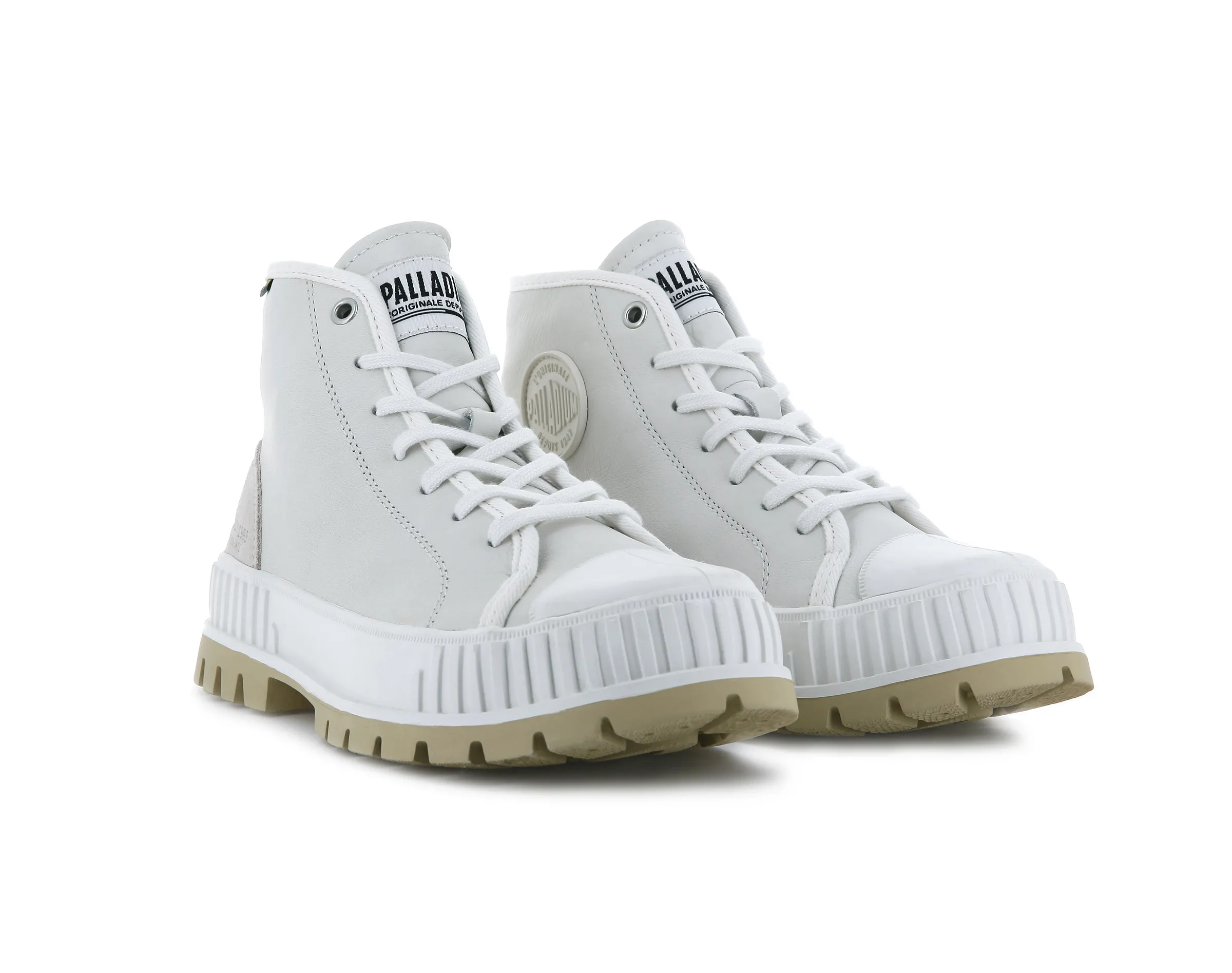 76900-116-M | PALLASHOCK MID OG LEATHER | STAR WHITE