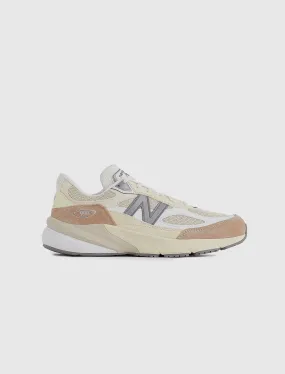 990 V6 MADE IN USA "CREAM/WHITE"