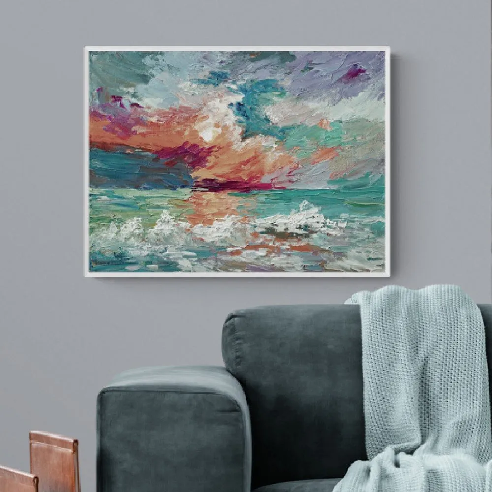 A Perfect Storm, Hand-Painted Canvas