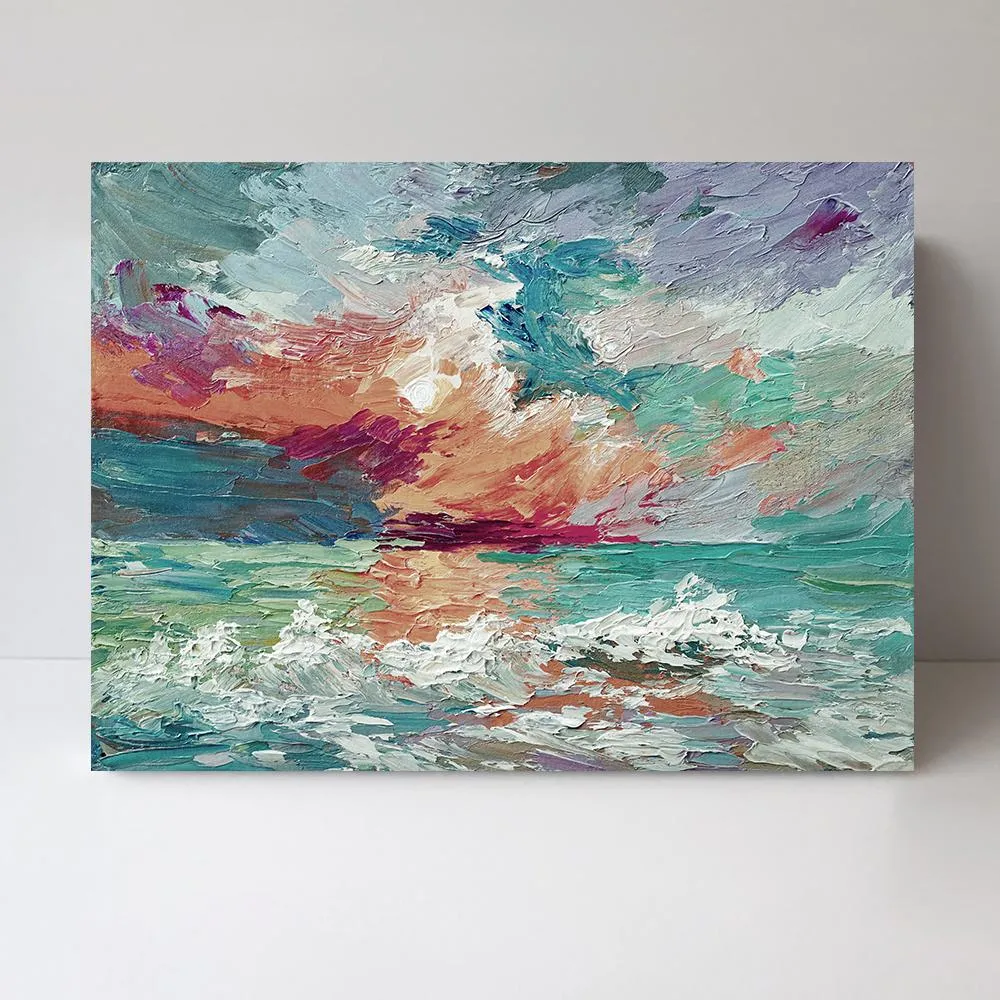 A Perfect Storm, Hand-Painted Canvas