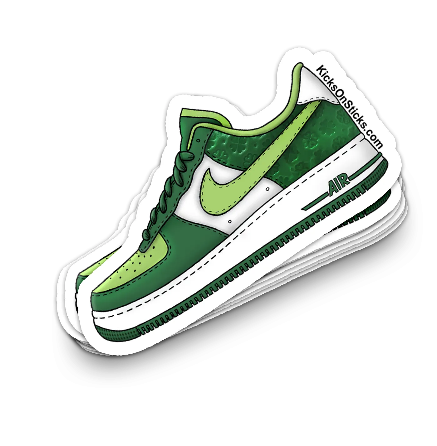 Air Force 1 Low "St Patrick" Sneaker Sticker