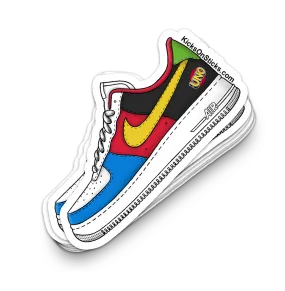 Air Force 1 Low "Uno" Sneaker Sticker