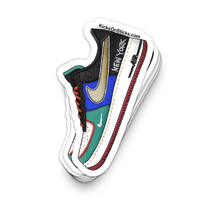 Air Force 1 Low "What The NY" Sneaker Sticker