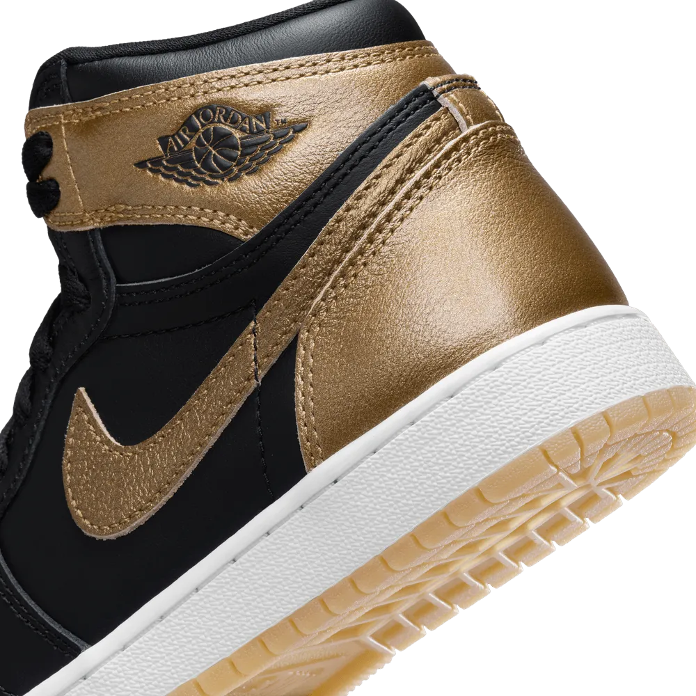 Air Jordan 1 Retro High OG GS 'Black Metallic Gold'