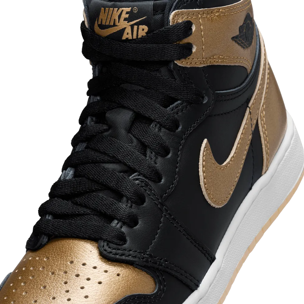 Air Jordan 1 Retro High OG GS 'Black Metallic Gold'