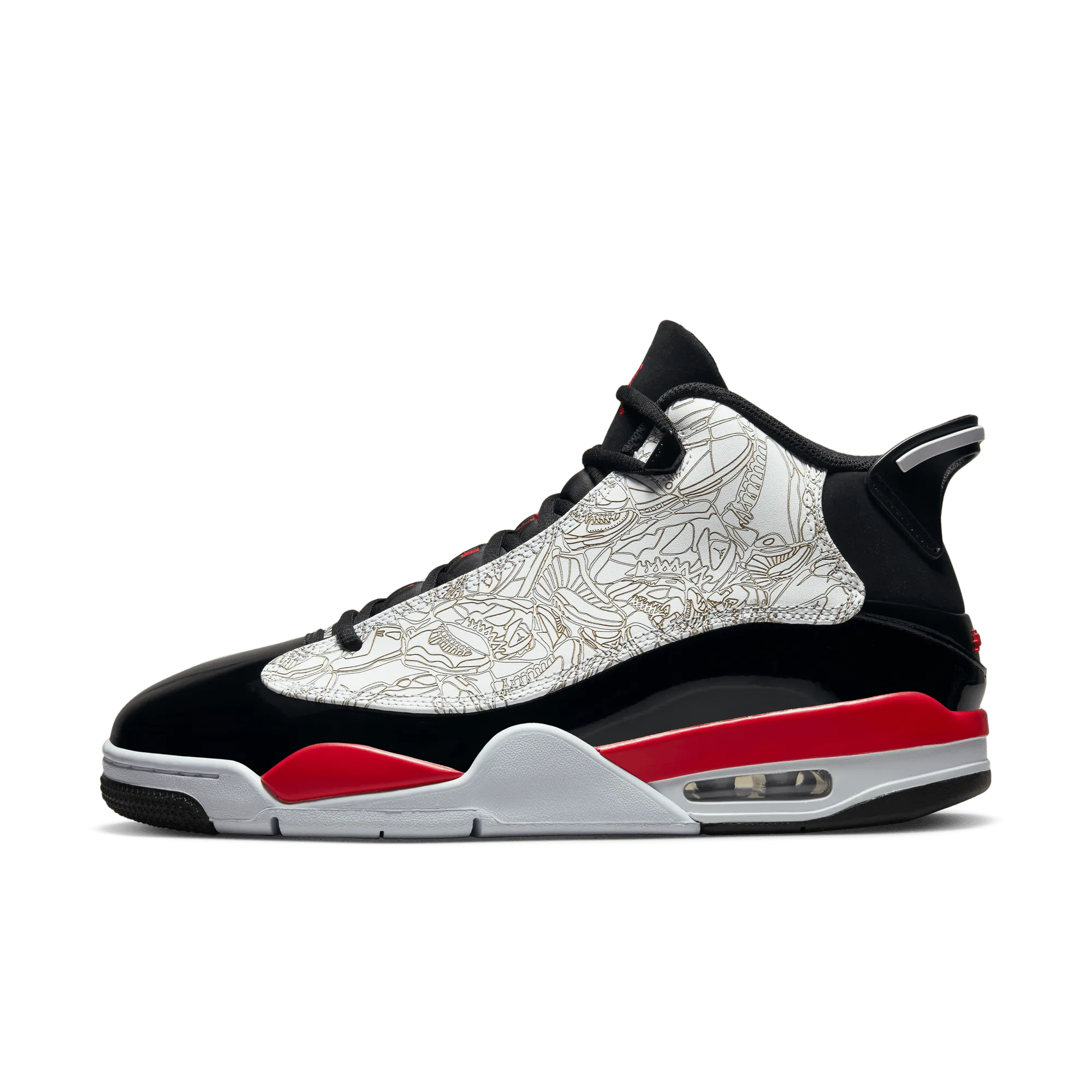 Air Jordan Dub Zero 'Fire Red'