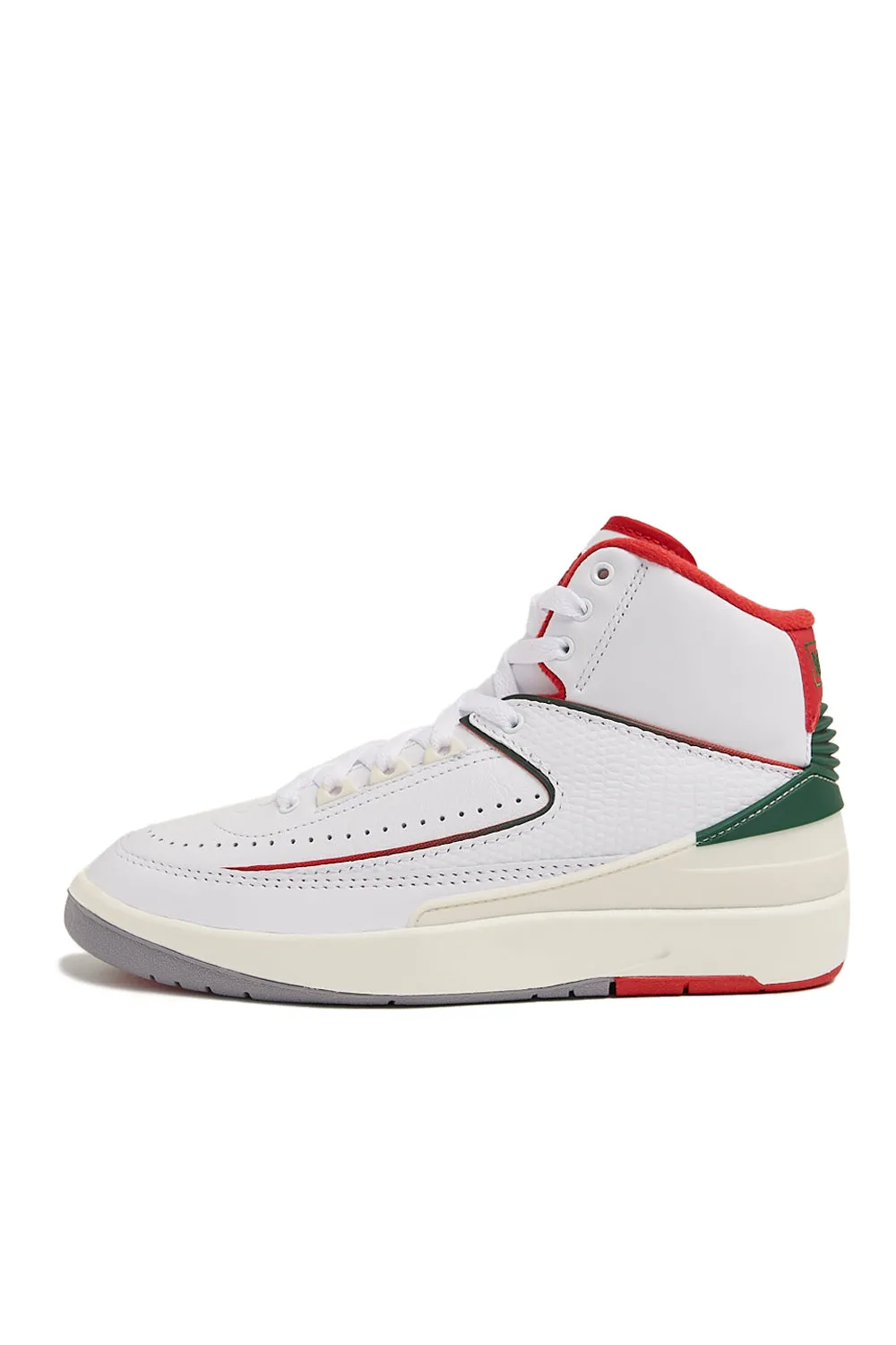 Air Jordan Kids 2 Retro 'White/Fire Red'