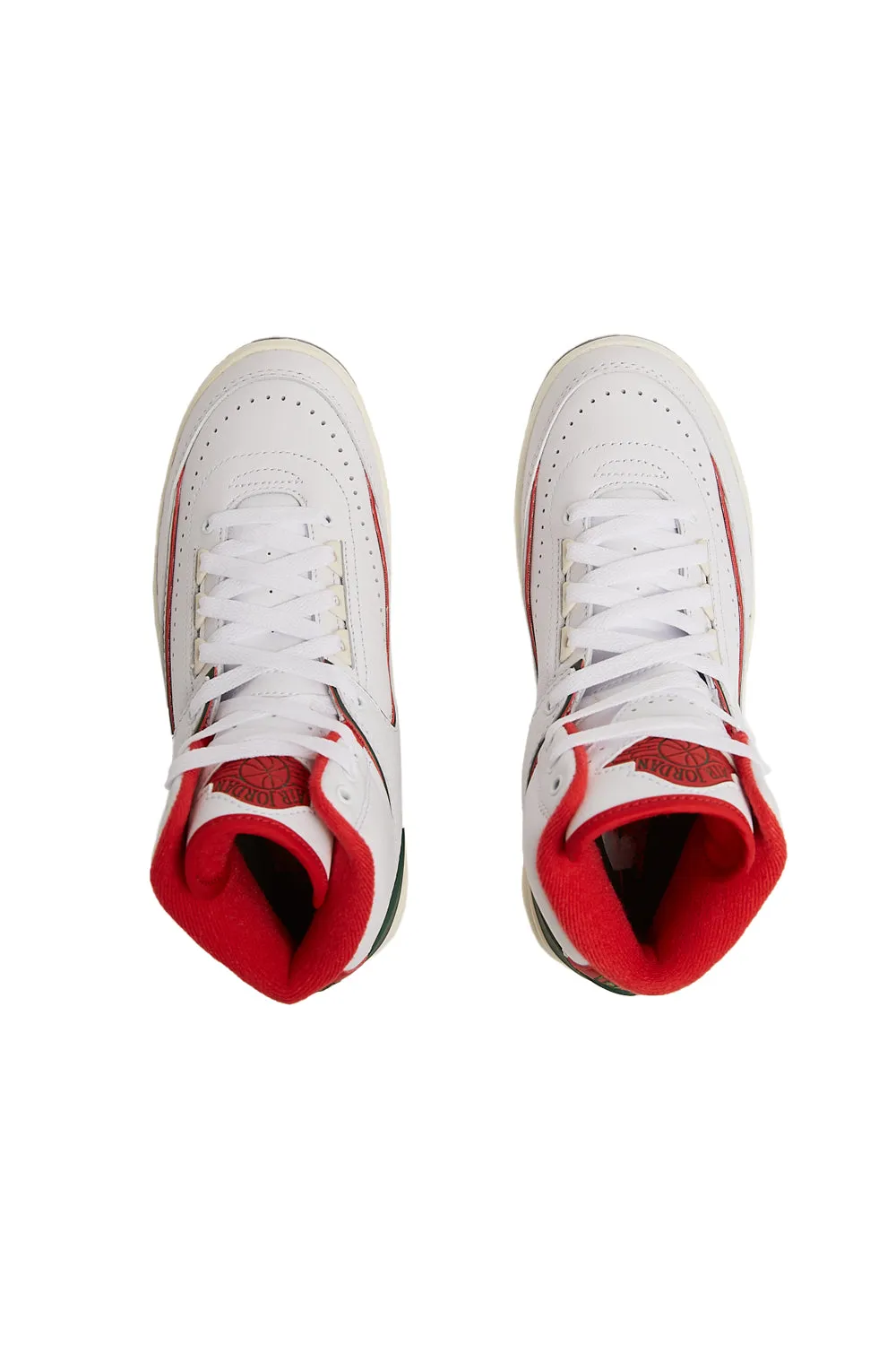 Air Jordan Kids 2 Retro 'White/Fire Red'