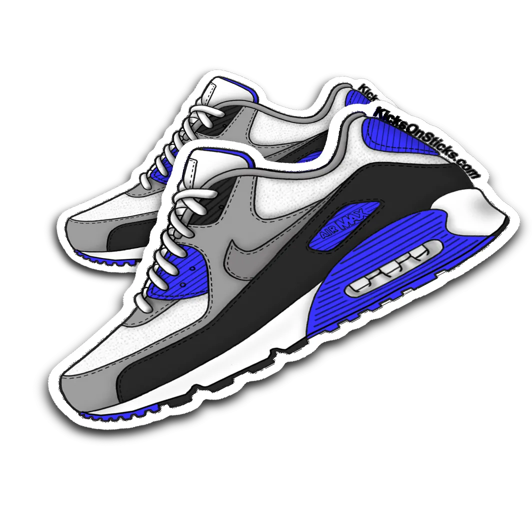 Air Max 90 "Recraft Royal Blue" Sneaker Sticker