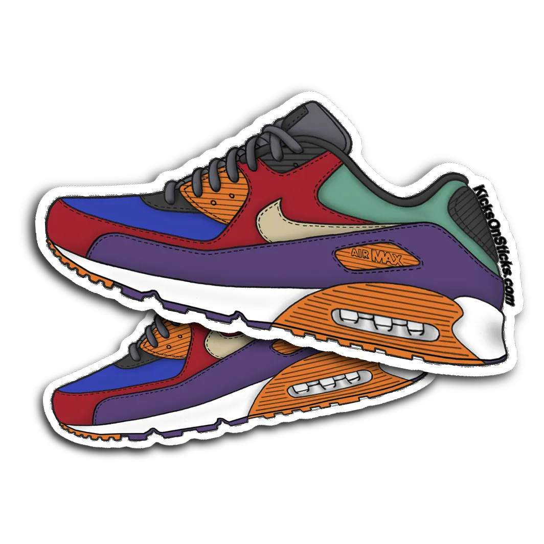 Air Max 90 "Viotech" Sneaker Sticker