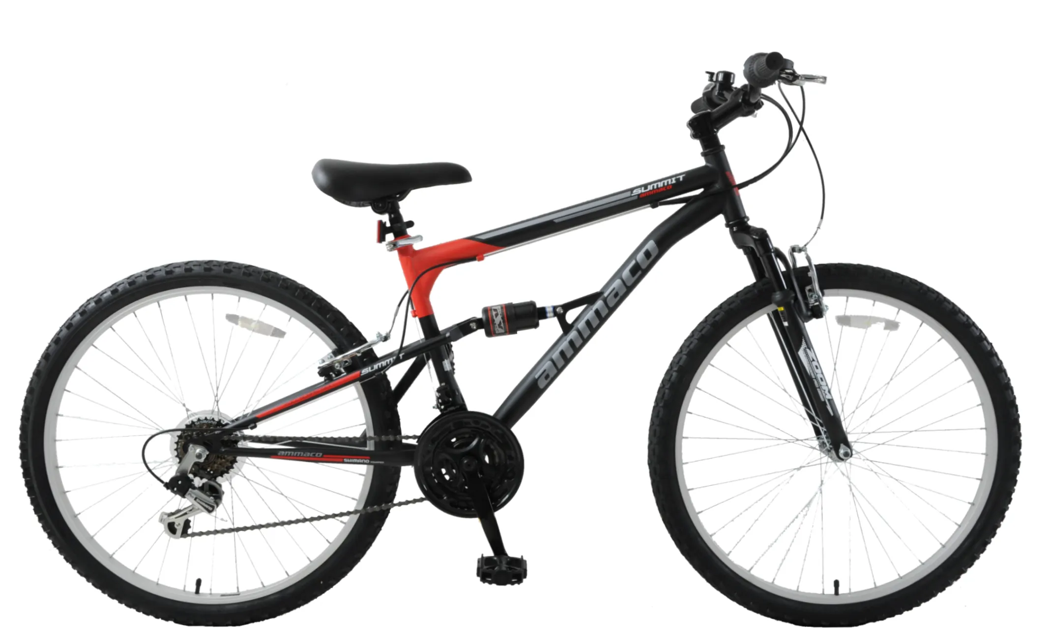 Ammaco Summit 26" Mountain Bike - Black