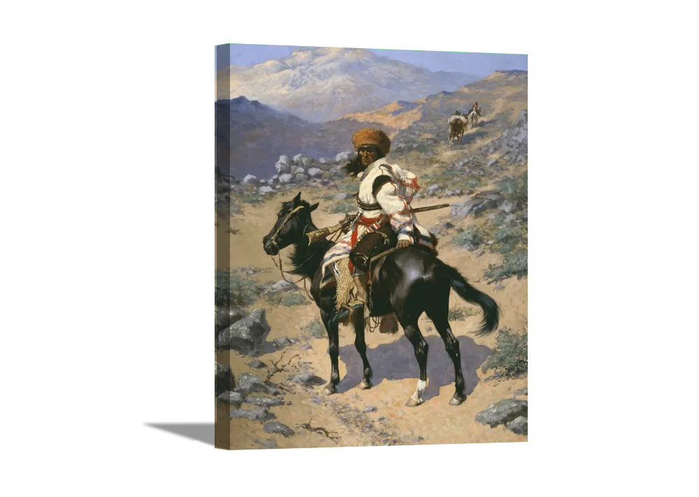 An Indian Trapper | Frederic Remington Masters Classic Art in Gallery Wrapped Canvas | Various Sizes