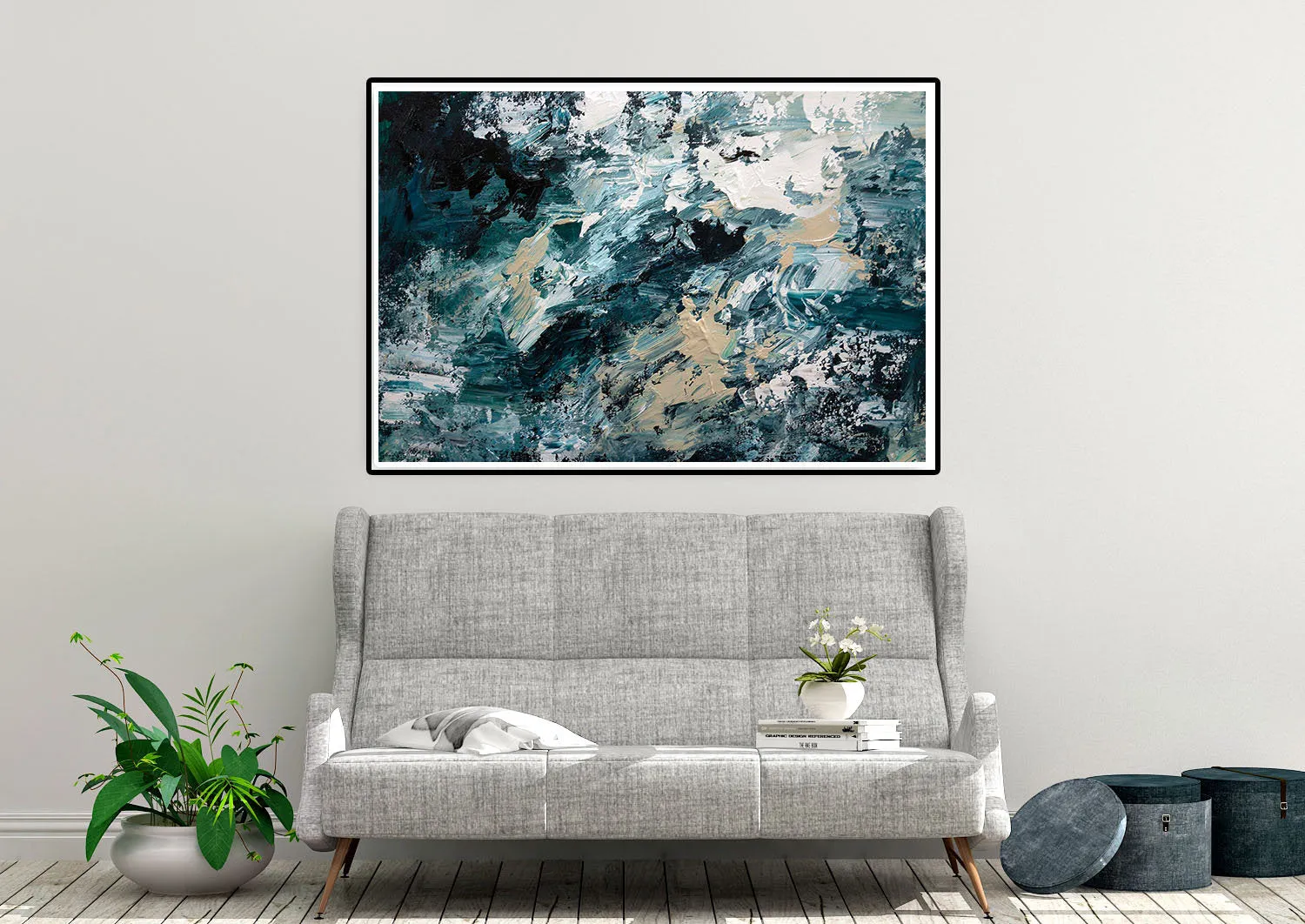 Art for Big Walls Dine Room Wall Art,Large Wall Art,Modern Painting Bp085