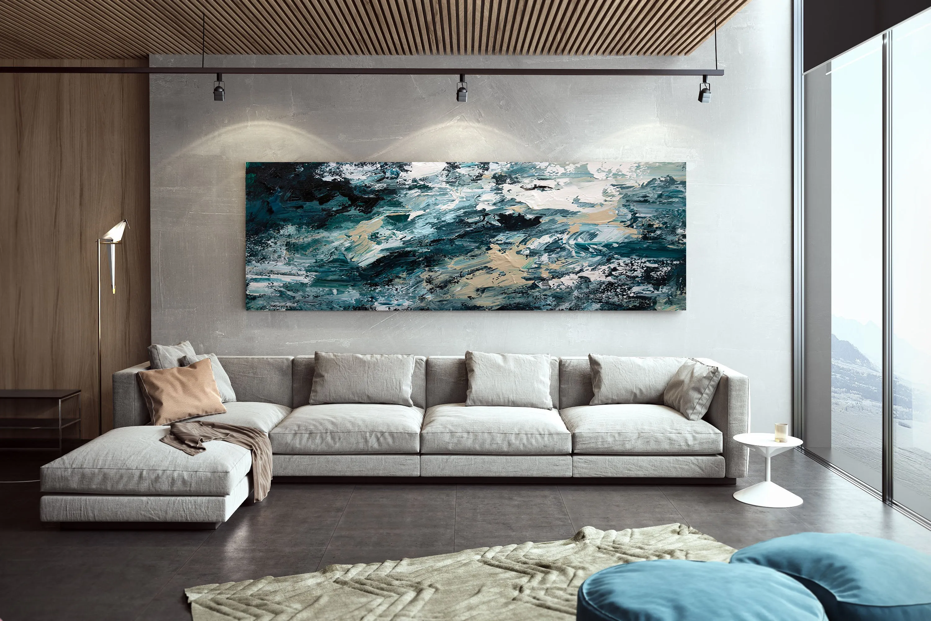 Art for Big Walls Dine Room Wall Art,Large Wall Art,Modern Painting Bp085