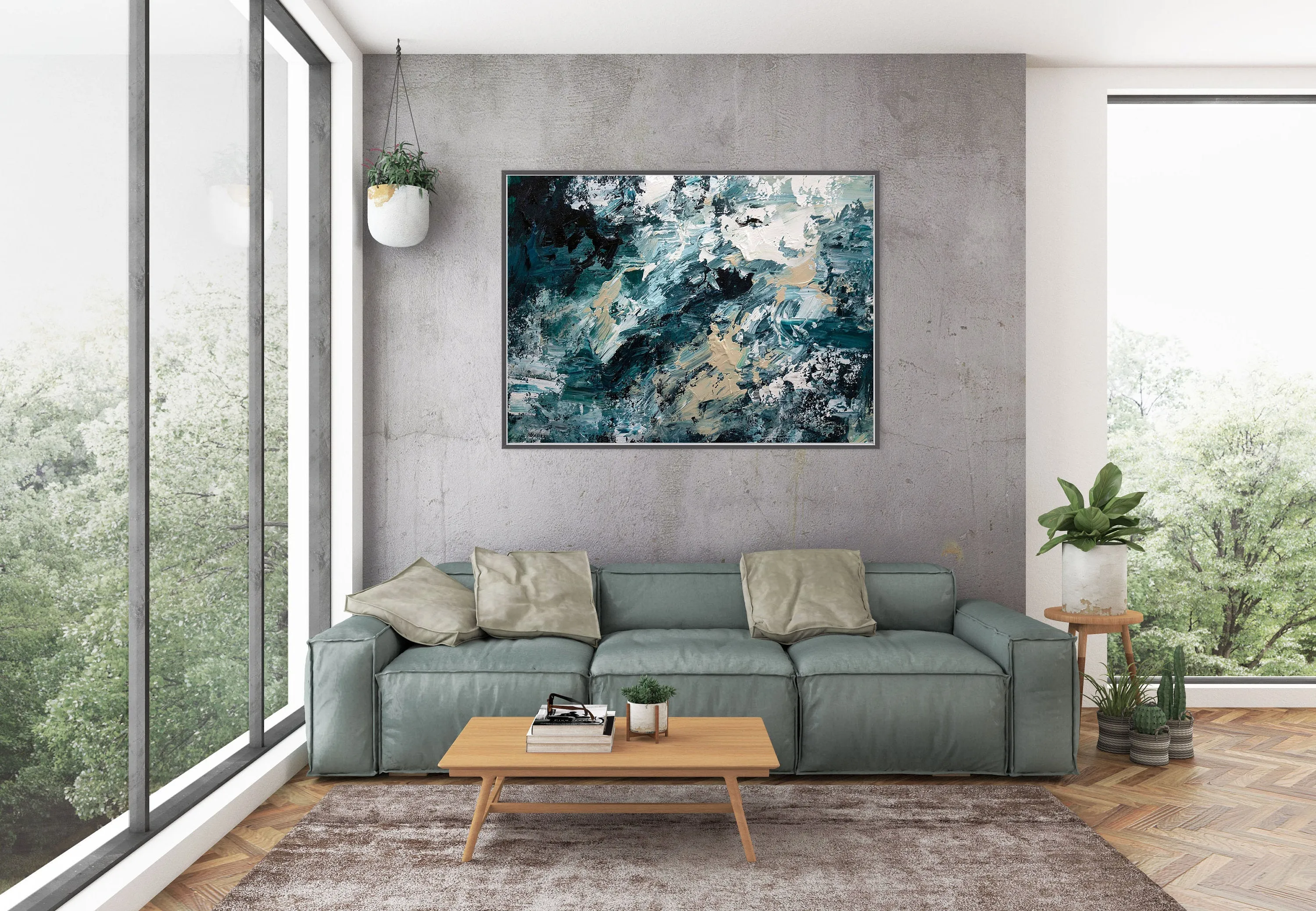 Art for Big Walls Dine Room Wall Art,Large Wall Art,Modern Painting Bp085