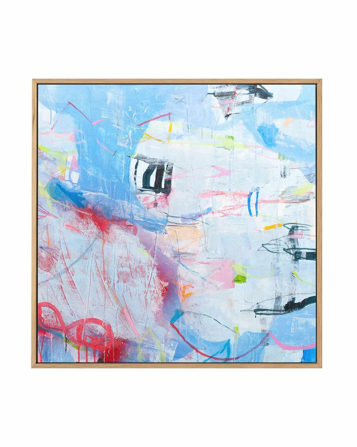 Aura by Antonia Tzenova | Framed Canvas Art Print