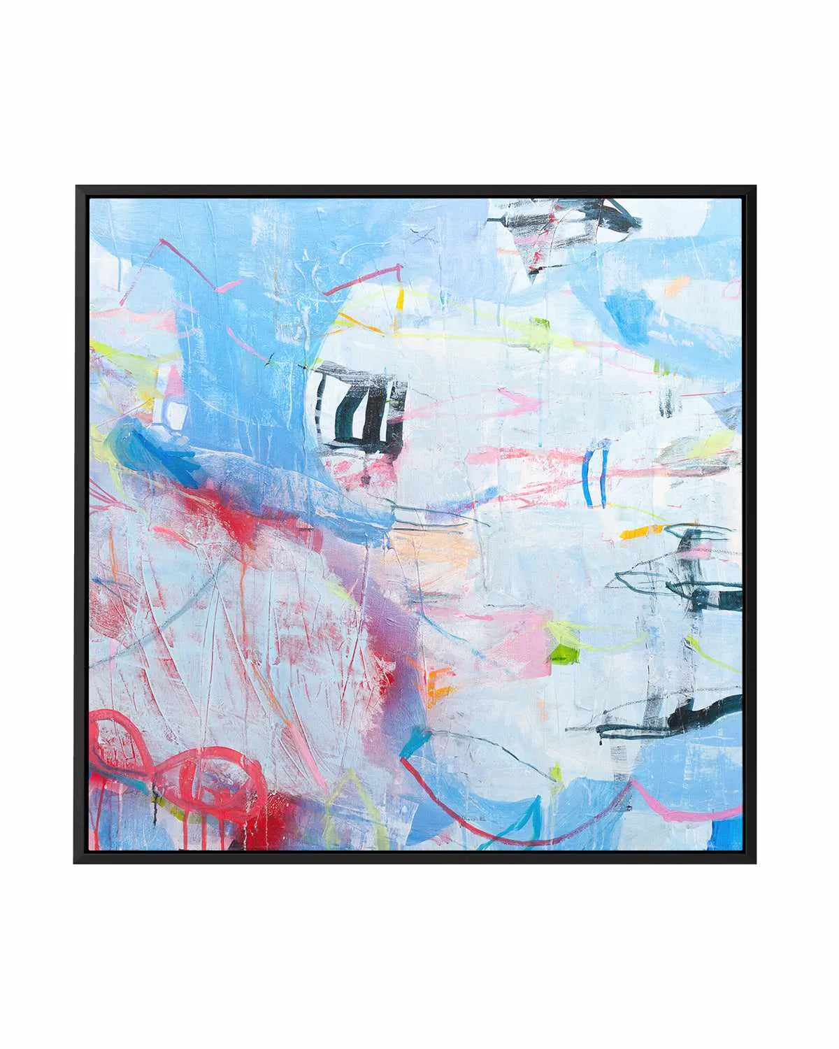 Aura by Antonia Tzenova | Framed Canvas Art Print