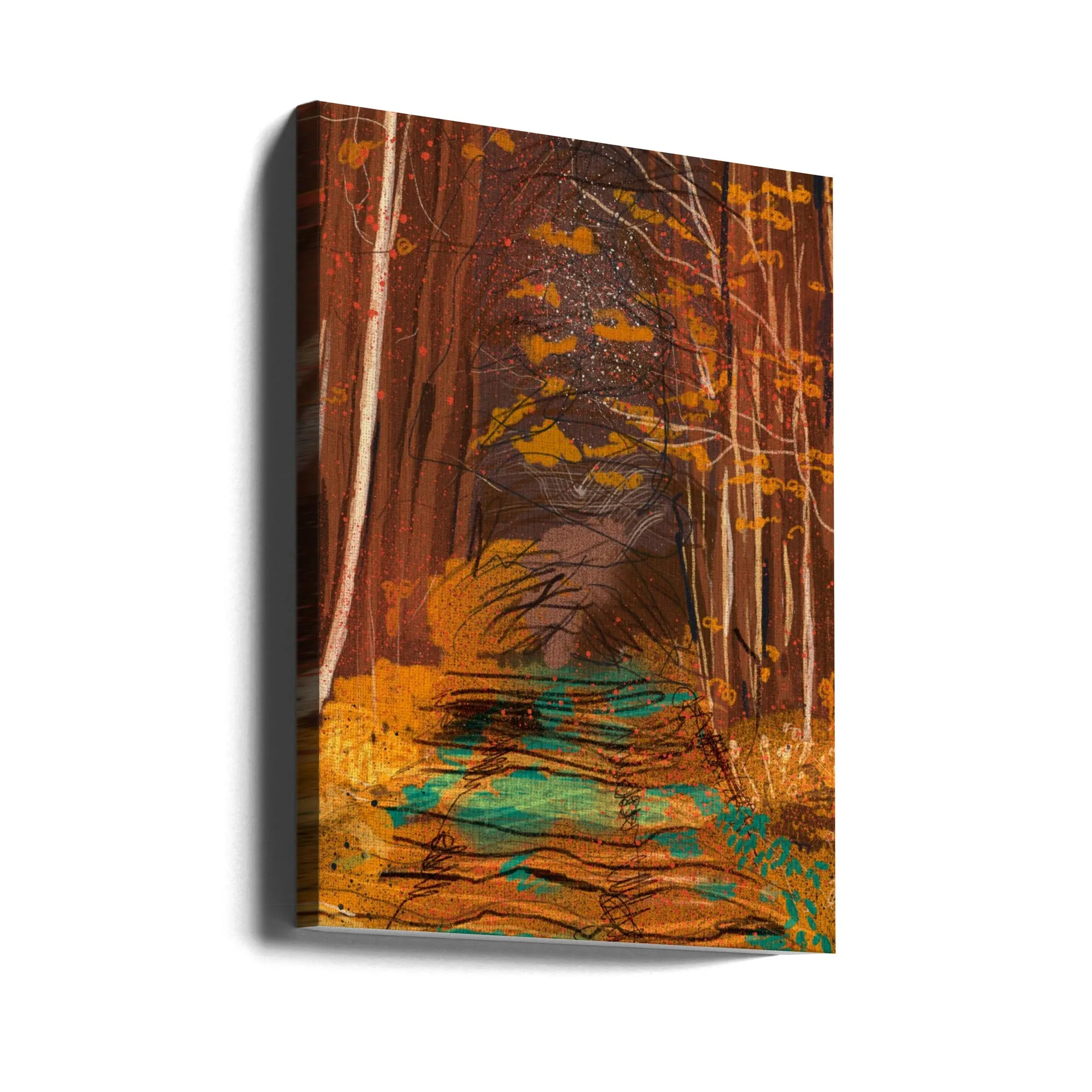 Autumn - Stretched Canvas, Poster or Fine Art Print