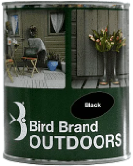 Bird Brand Black Outdoors - Barn & Outdoor Paint