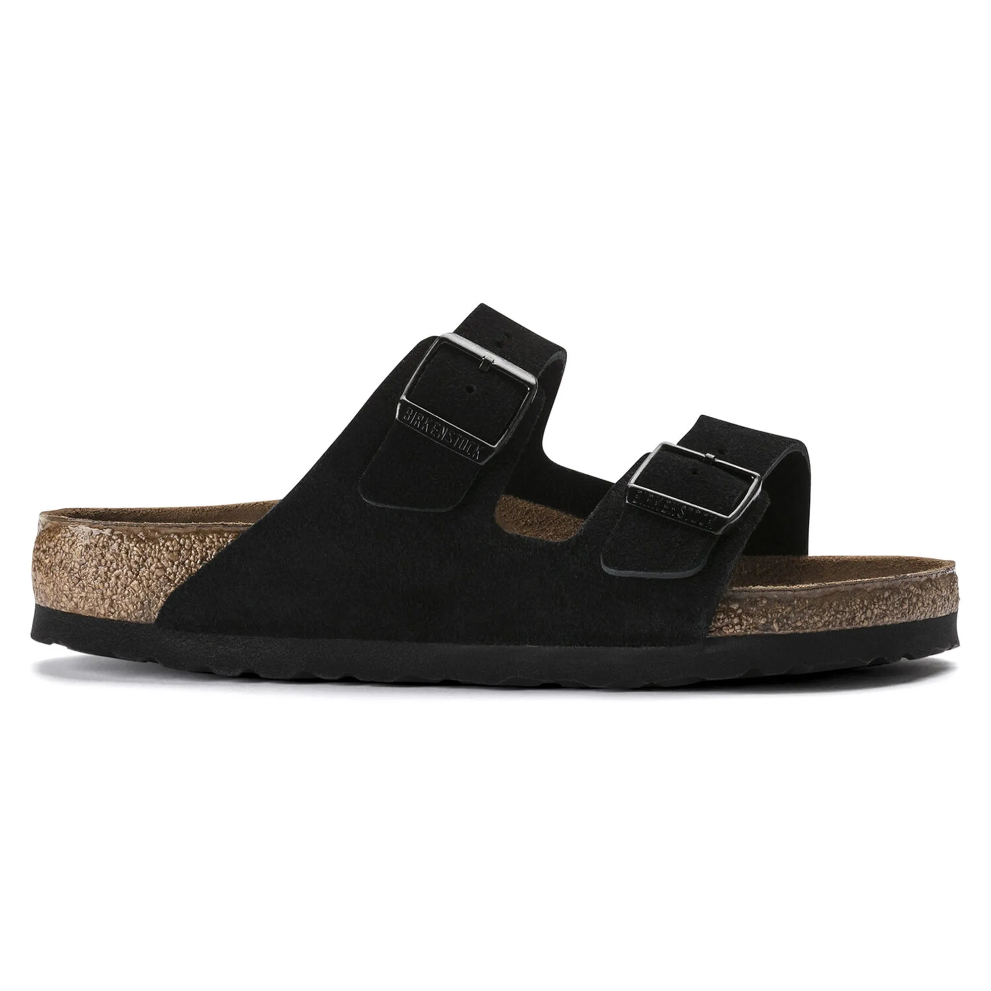 Birkenstock Arizona SFB Sandals - Black Suede