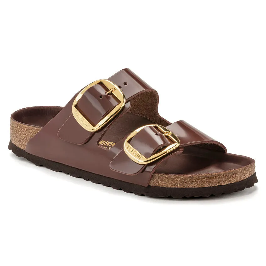 Birkenstock Women's Arizona Big Buckle Natural Leather Patent