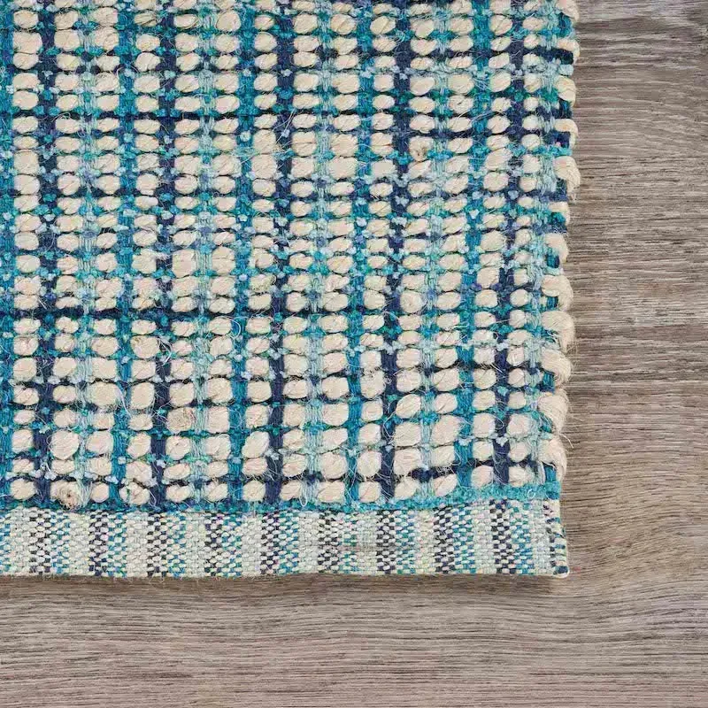 Bleached Naturals 81433BIL Bleach/Ivory Blue Rug