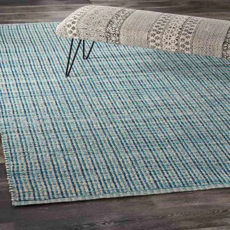 Bleached Naturals 81433BIL Bleach/Ivory Blue Rug