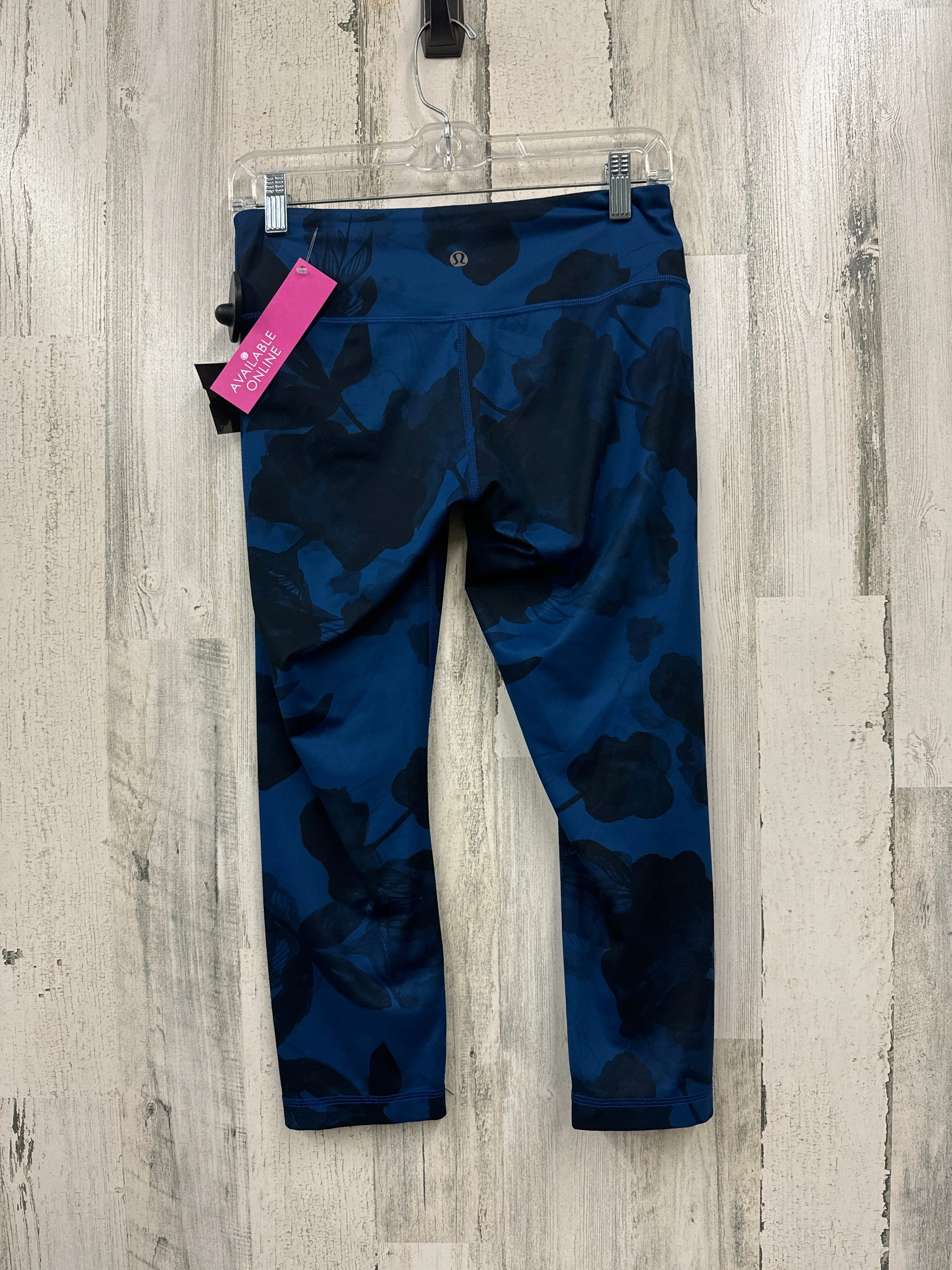 Blue Athletic Capris Lululemon, Size 6