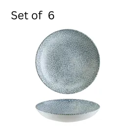 BONNA MITO DENIM ROUND COUPE BOWL 230x50mm (MTODNBLM23CK) (Set of 6 )