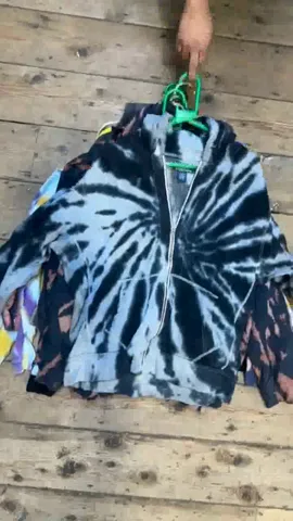 Brand Tie Dye Hooded