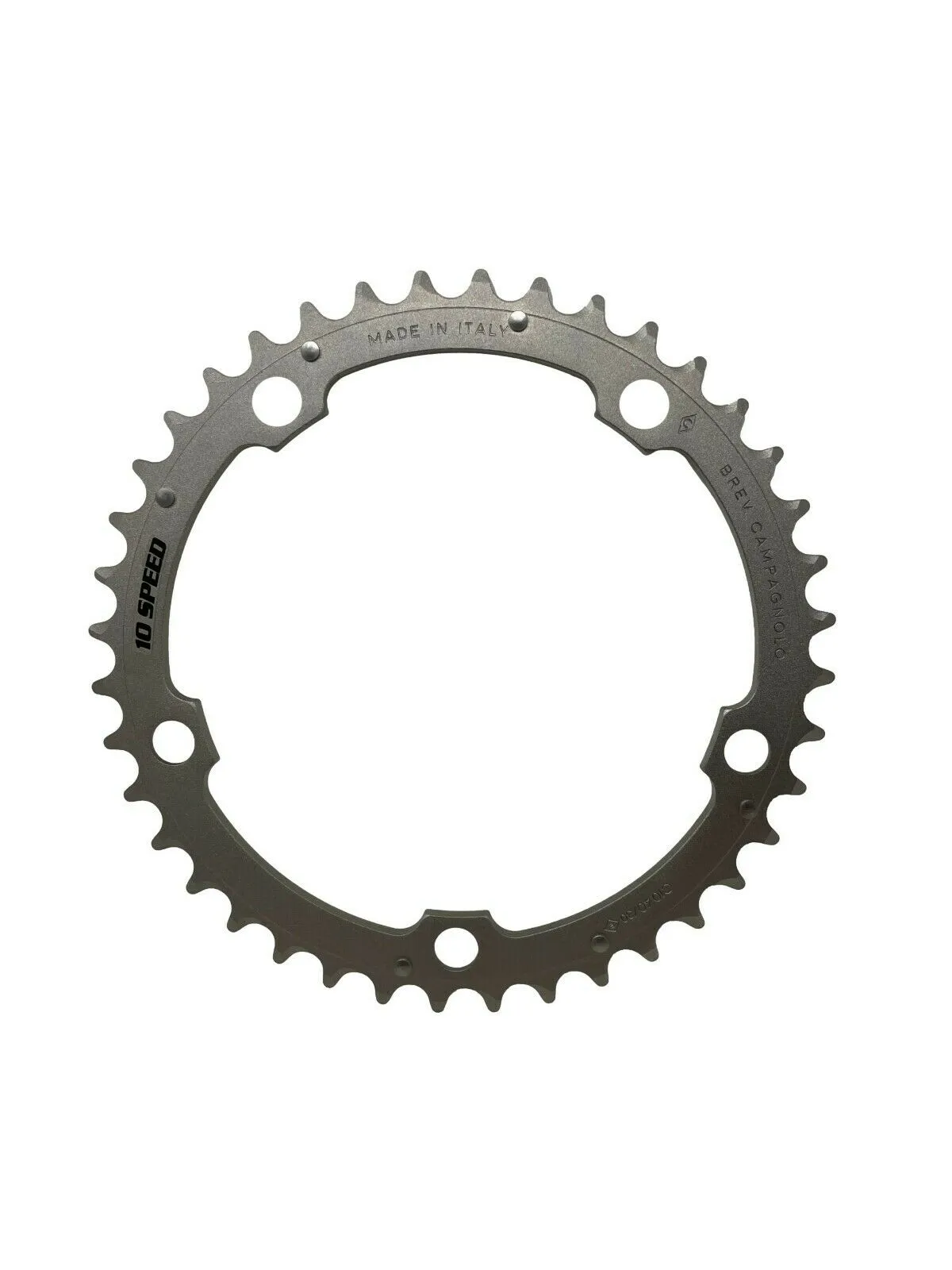 Campagnolo Record 10 Speed 40T Triple Chain Ring - FC-RE140 - Silver