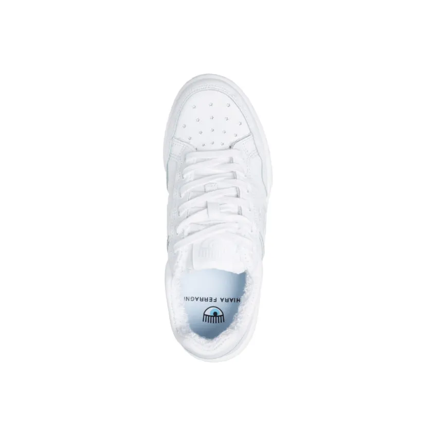 CHIARA FERRAGNI SNEAKERS CF3109 BIANCO-BIANCO