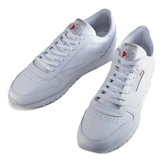 Cl Leather White / White / Light Grey