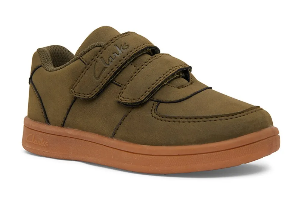 Clarks Diego in Khaki (Size 22-32)