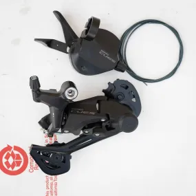 Cues 9 speed Shifter Derailer Combo - $10, but read the description