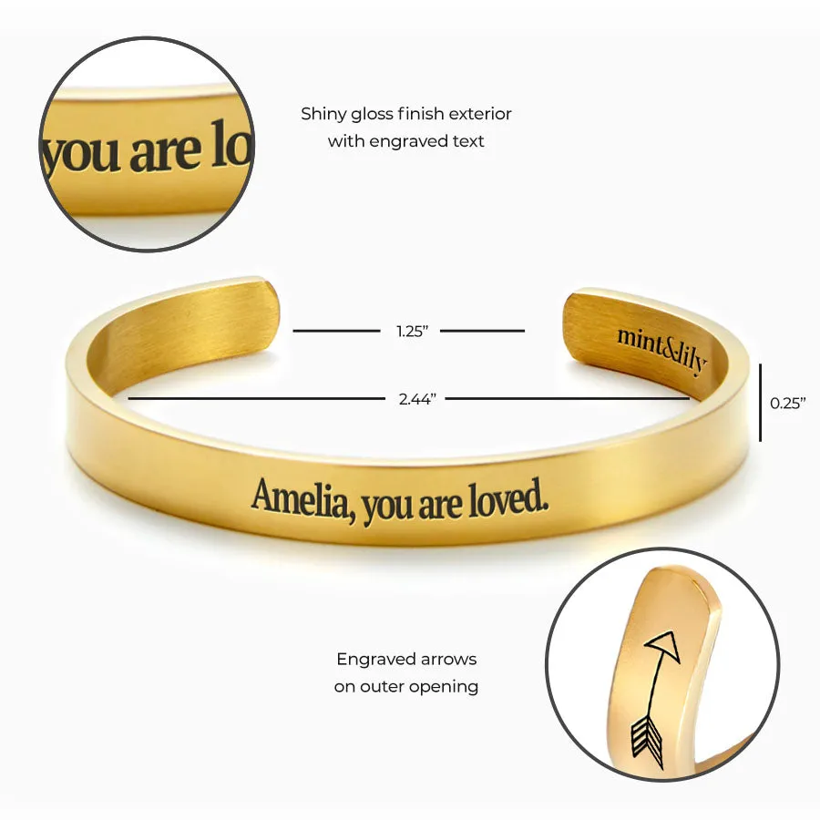 Customize Your Personalizable Cuff Bracelet