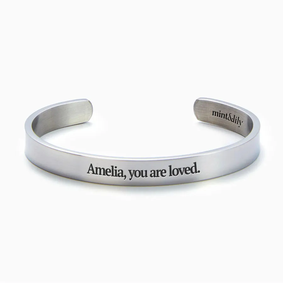 Customize Your Personalizable Cuff Bracelet