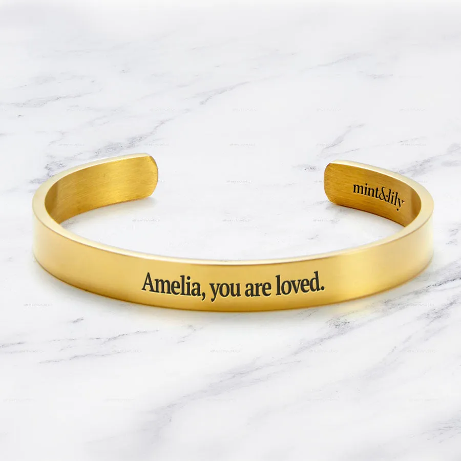 Customize Your Personalizable Cuff Bracelet