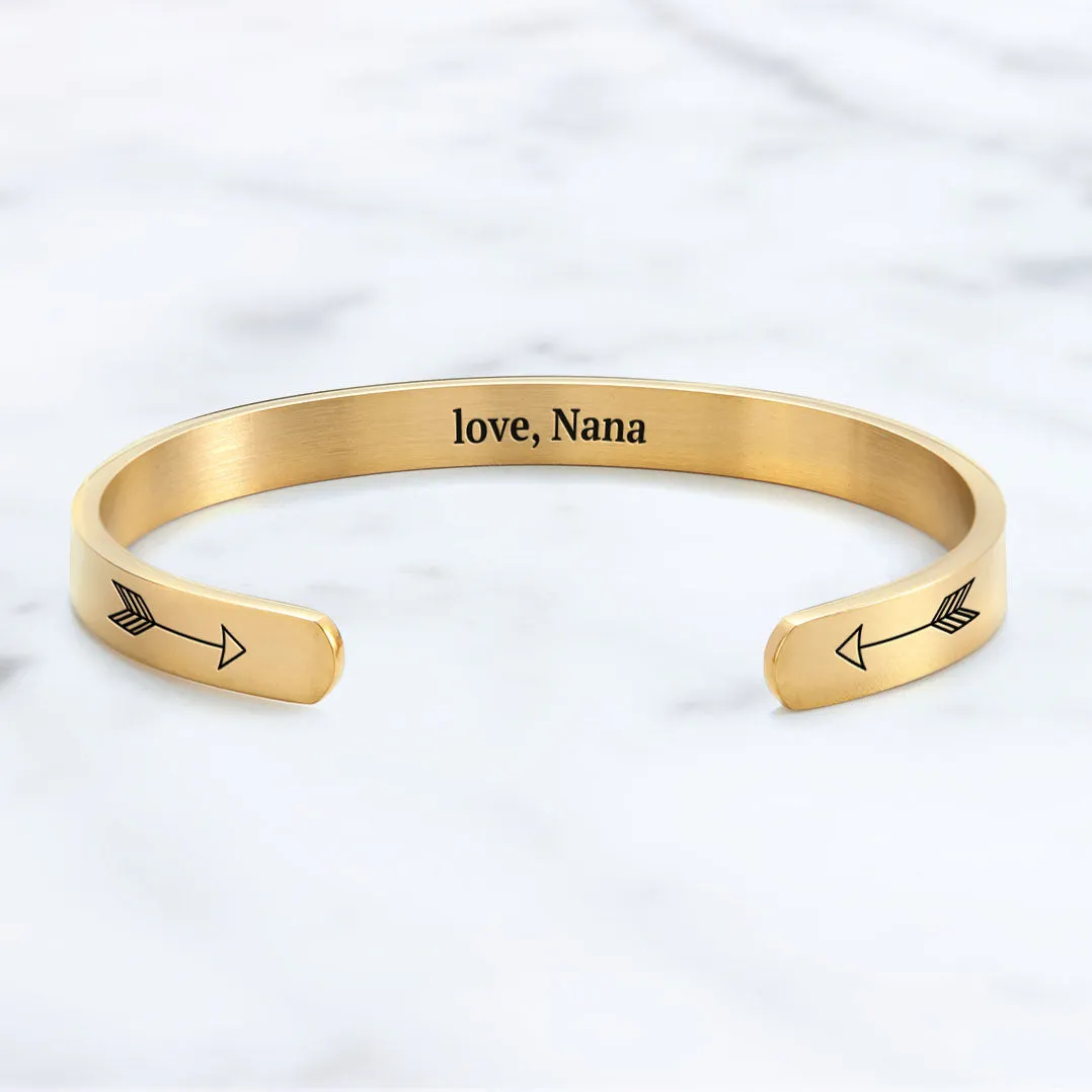 Customize Your Personalizable Cuff Bracelet