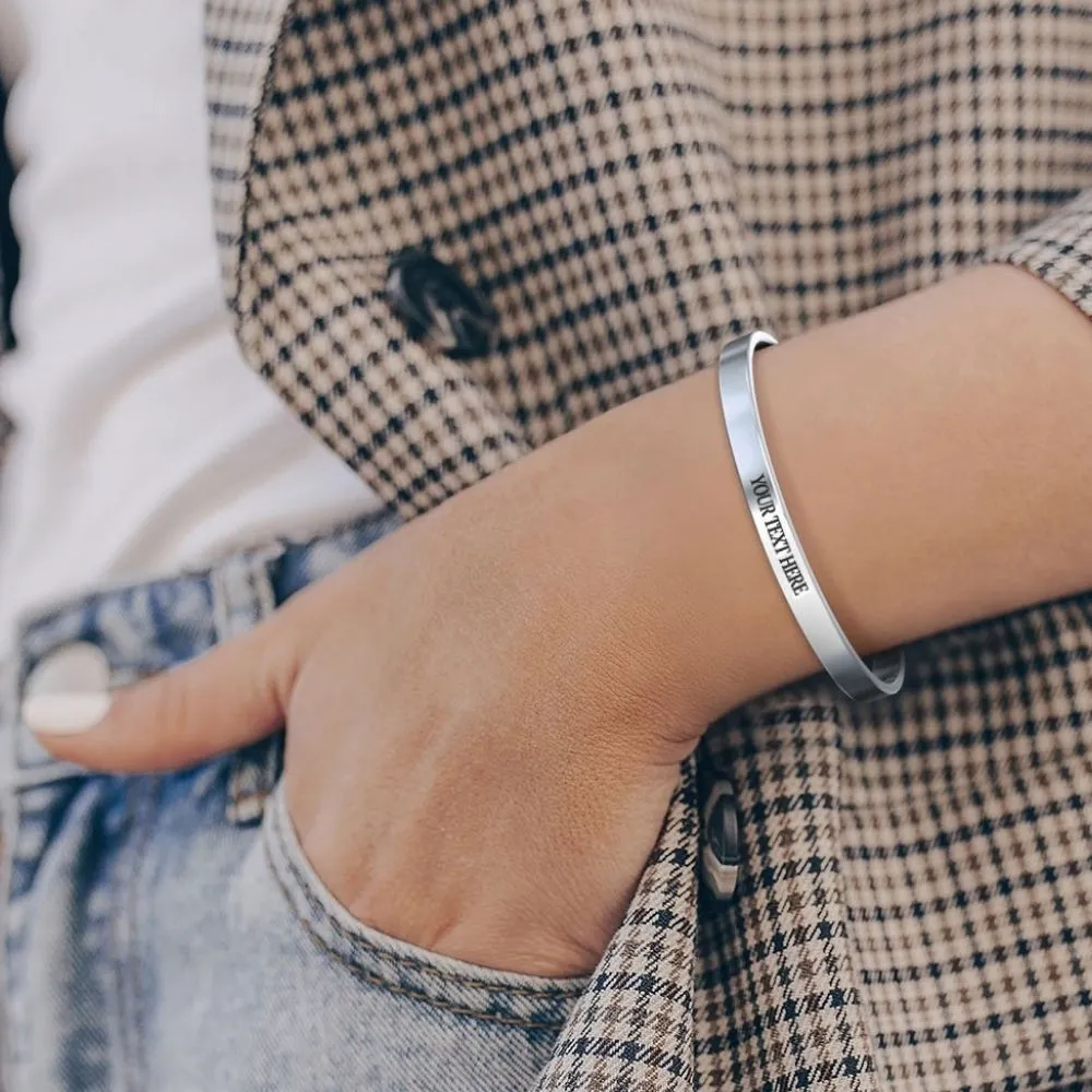 Customize Your Personalizable Cuff Bracelet