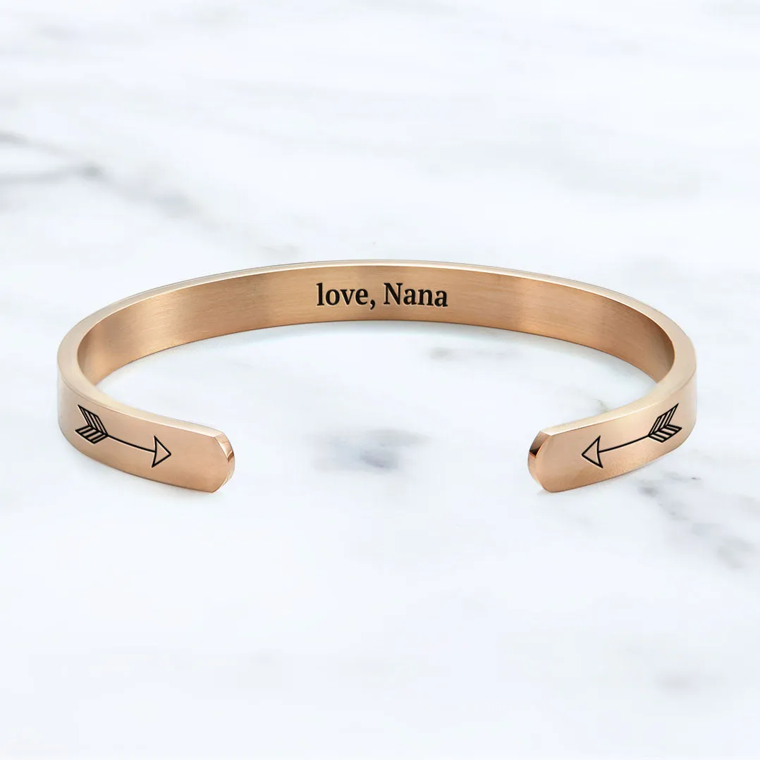 Customize Your Personalizable Cuff Bracelet