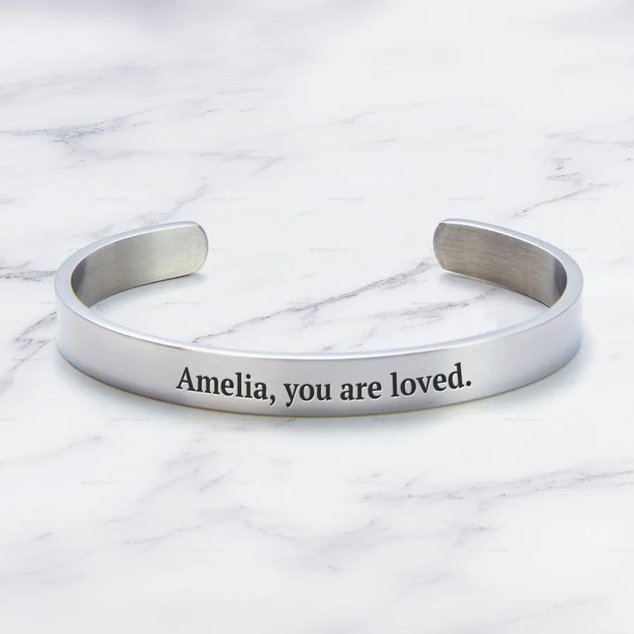 Customize Your Personalizable Cuff Bracelet