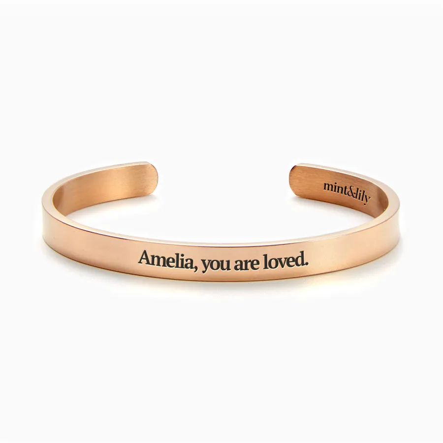 Customize Your Personalizable Cuff Bracelet