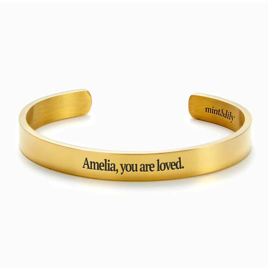 Customize Your Personalizable Cuff Bracelet