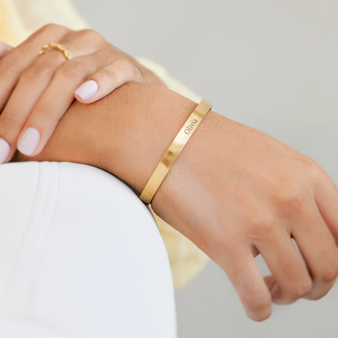 Customize Your Personalizable Cuff Bracelet