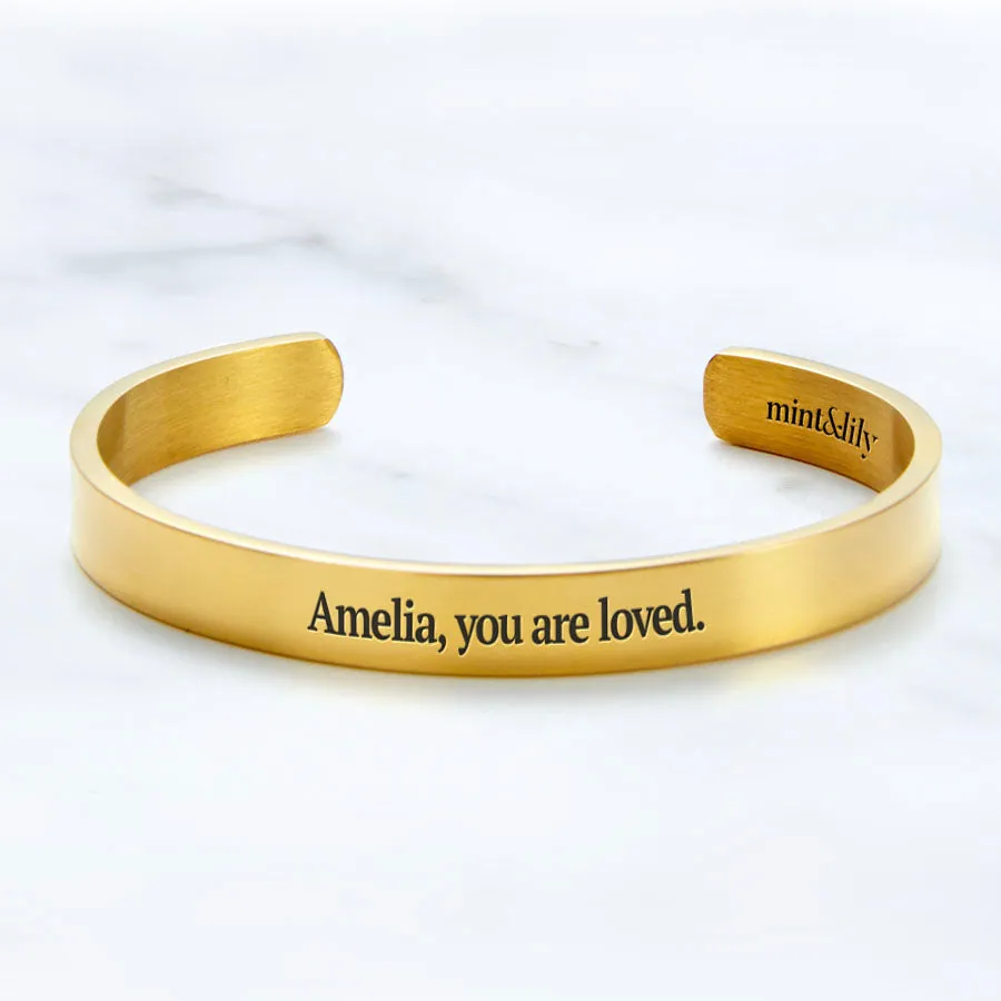 Customize Your Personalizable Cuff Bracelet