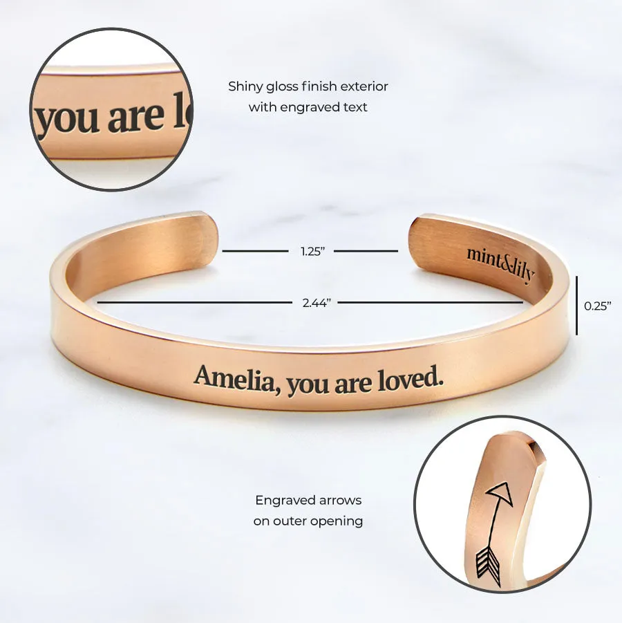 Customize Your Personalizable Cuff Bracelet