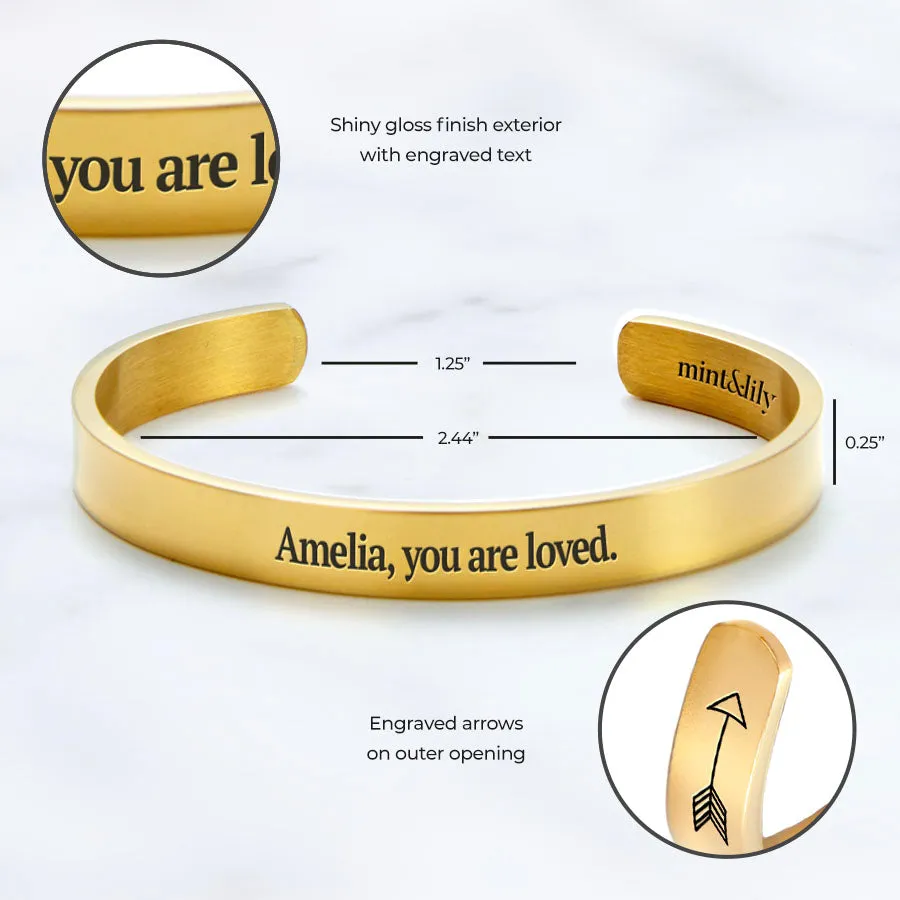 Customize Your Personalizable Cuff Bracelet